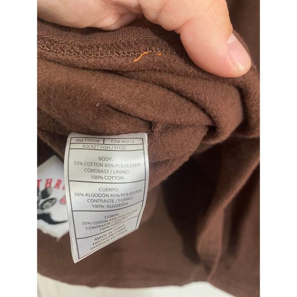 Cleveland Browns Mitchell & Ness Hoodie Size Medium - Picture 5 of 8